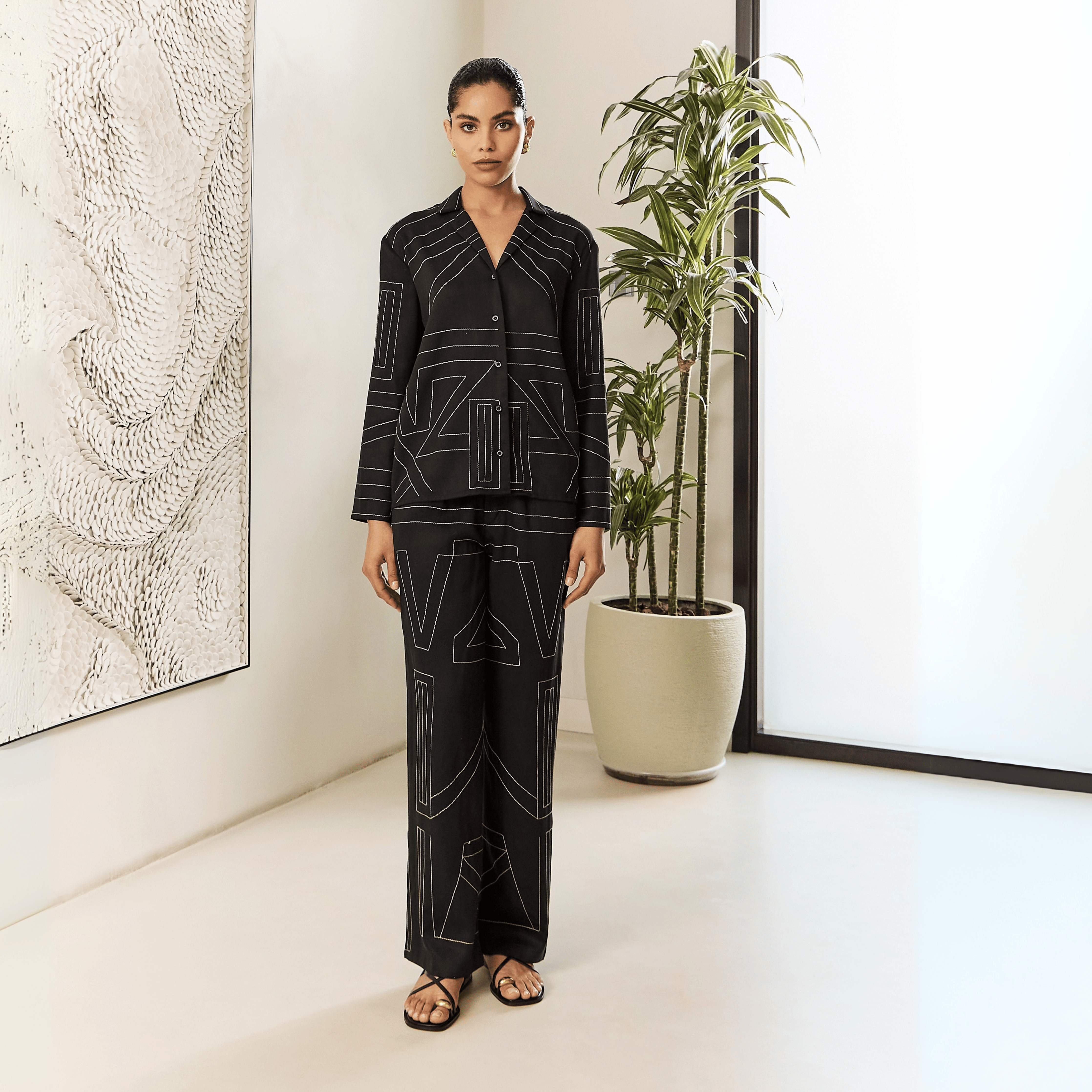 Cassia Black Set