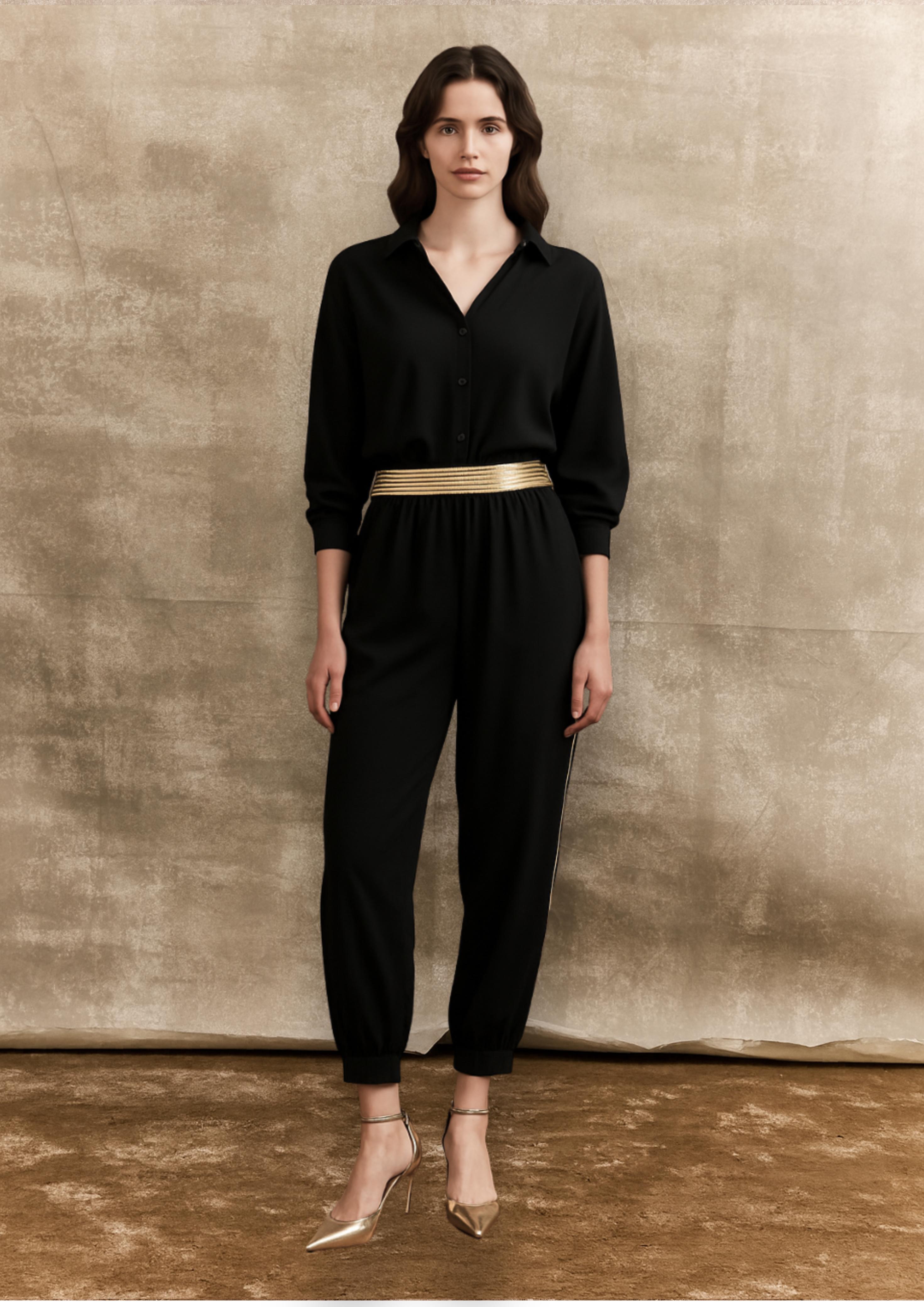 Aurora Set In Black