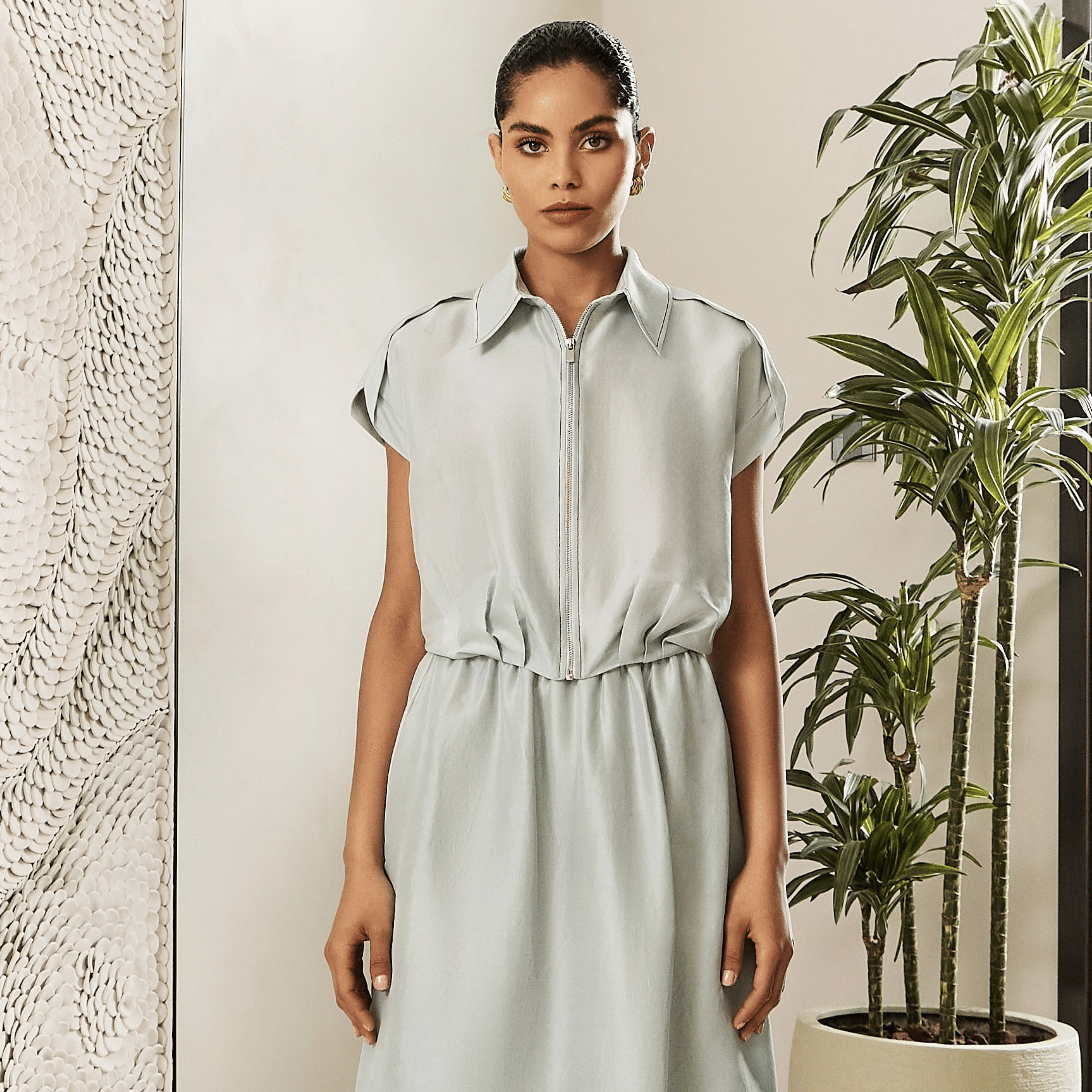 طقم تنورة بلوبيل