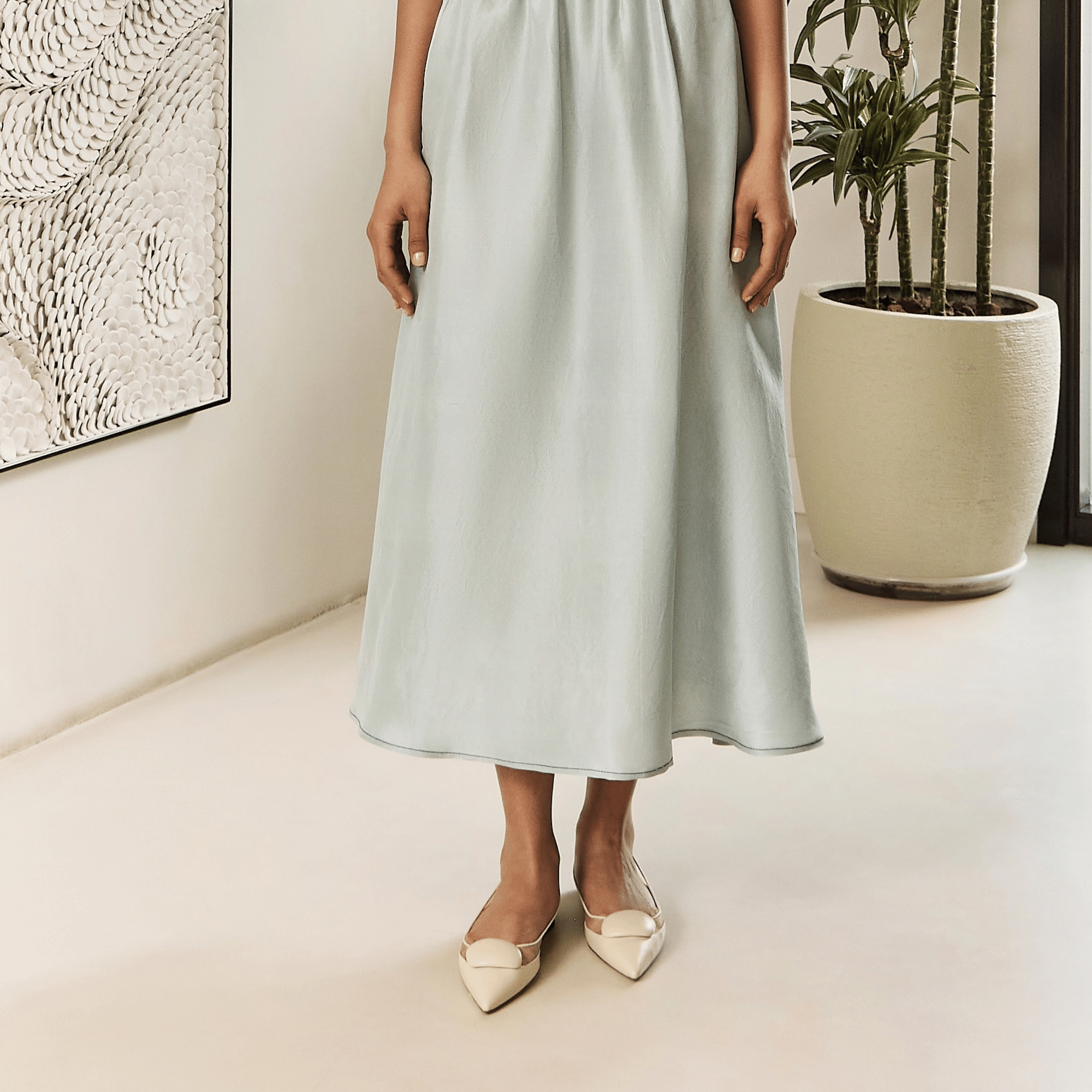 طقم تنورة بلوبيل