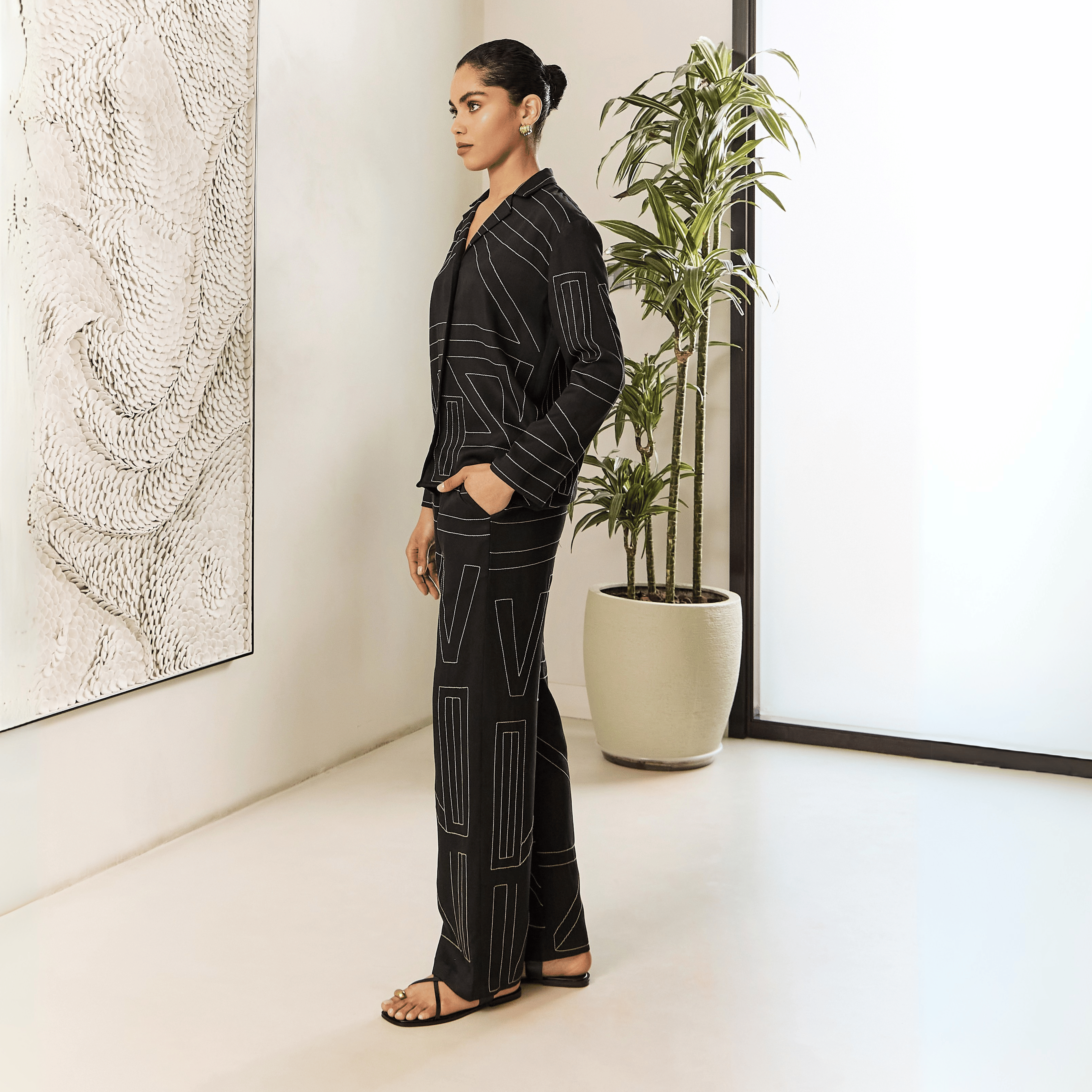 Cassia Black Set