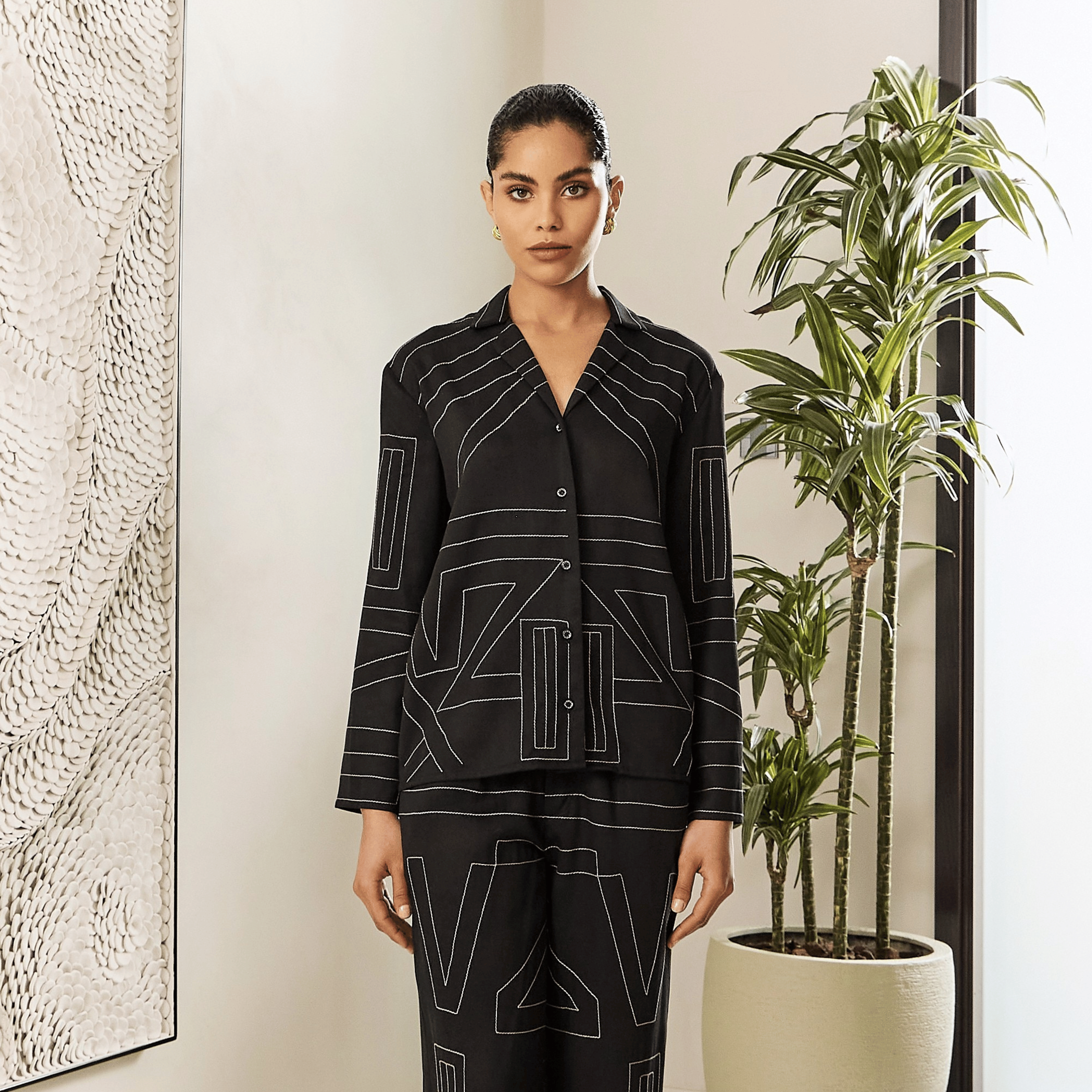 Cassia Black Set