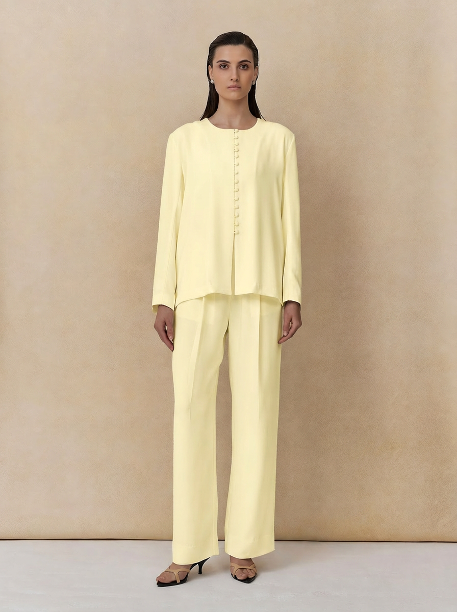 Slate Butter Yellow