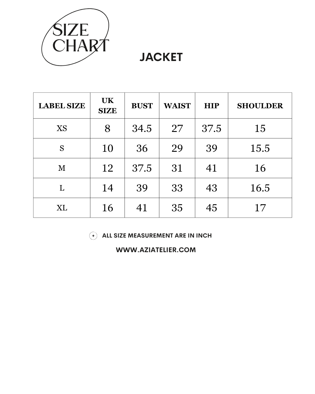 Size Guide